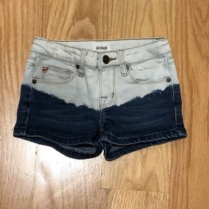 Hudson Bleach dipped Jean shorts!!